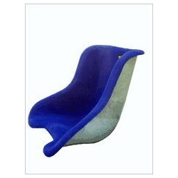 Stoel Tillett T8 bekleed - Blauw