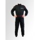 Combinaison karting noire en coton