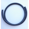 Benzineslang verstekt rubber 6.35mm/12.70mm. per meter